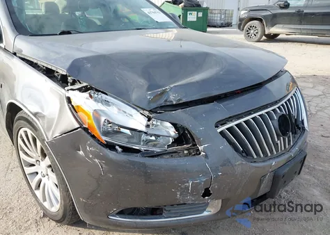 2011 Buick Regal Cxl Russelsheim from USA, damaged, VIN W04GR5EC2B1010315